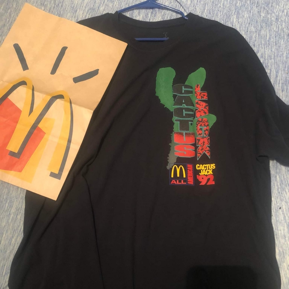 Cactus jack All American 92 McDonald's shirt